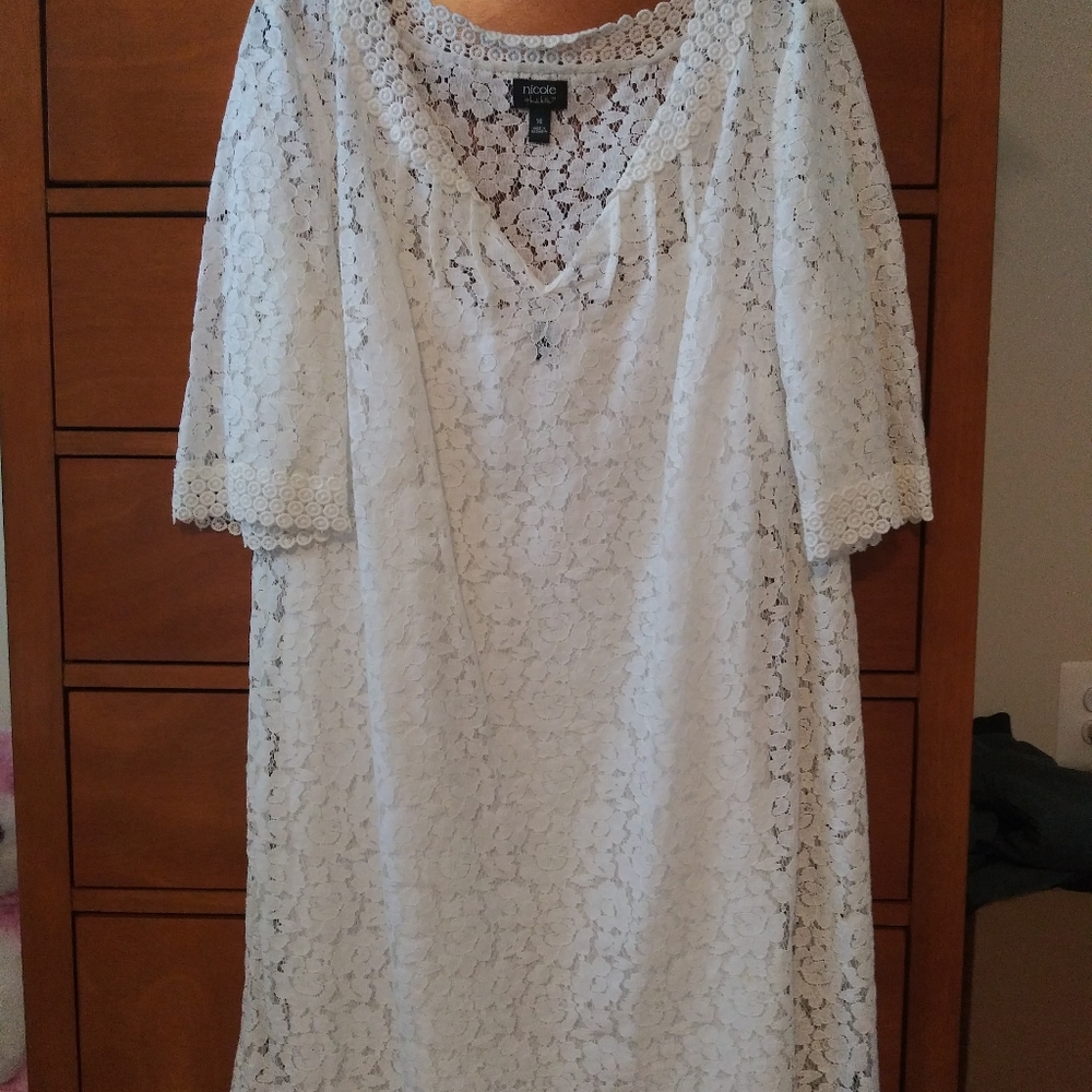 White Lace Dress